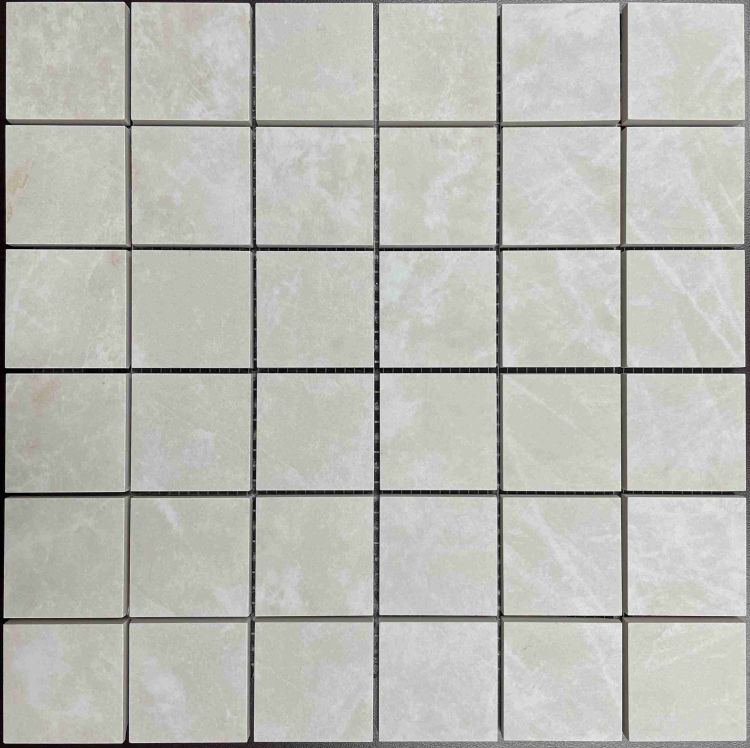 OL Taj Mahal Cream Matte Mosaic 12 x 12